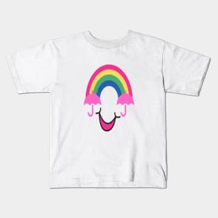 Smiling Rainbow Kids T-Shirt